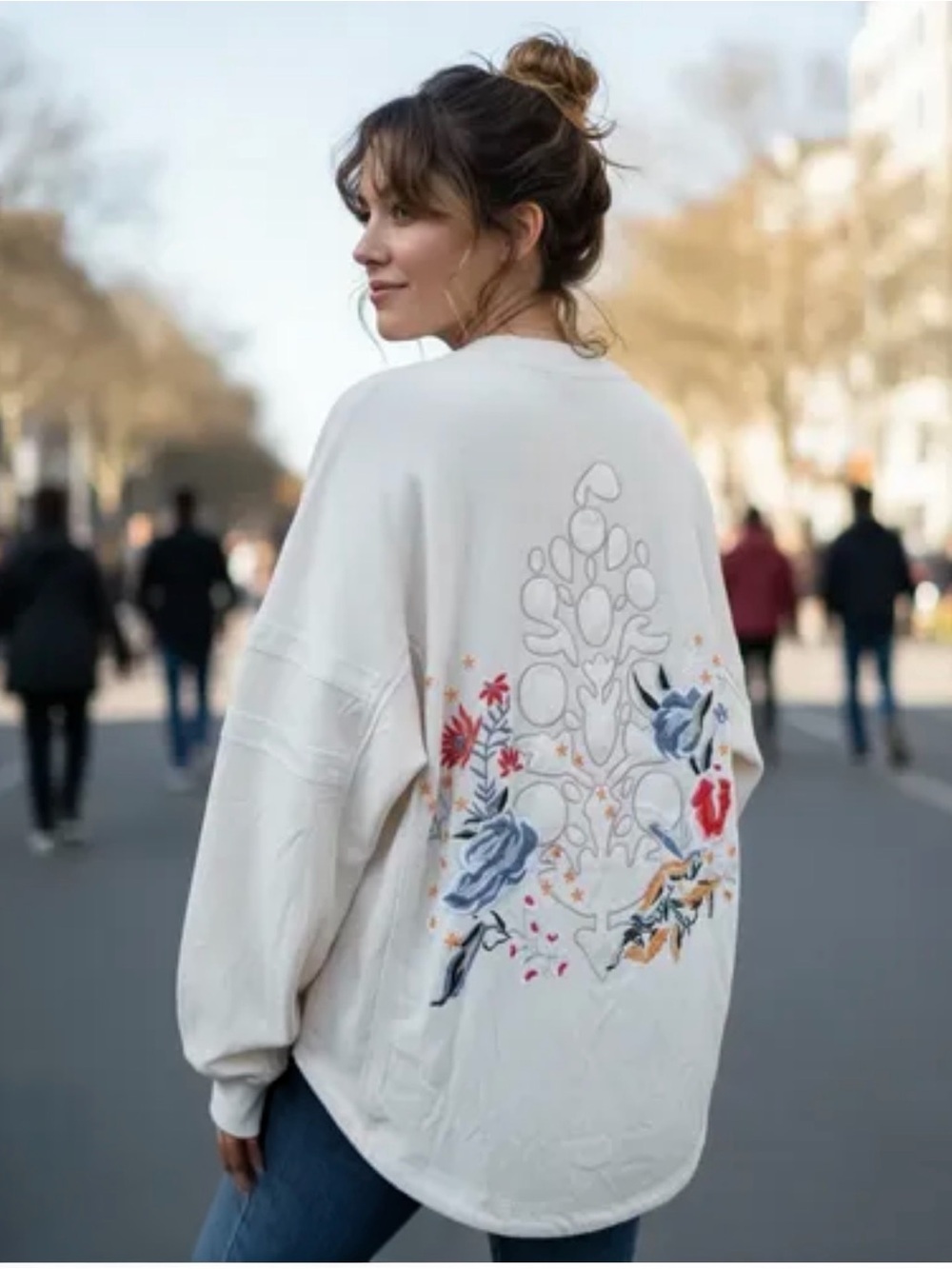 FP We the Free Buzo Free People Oversize crew